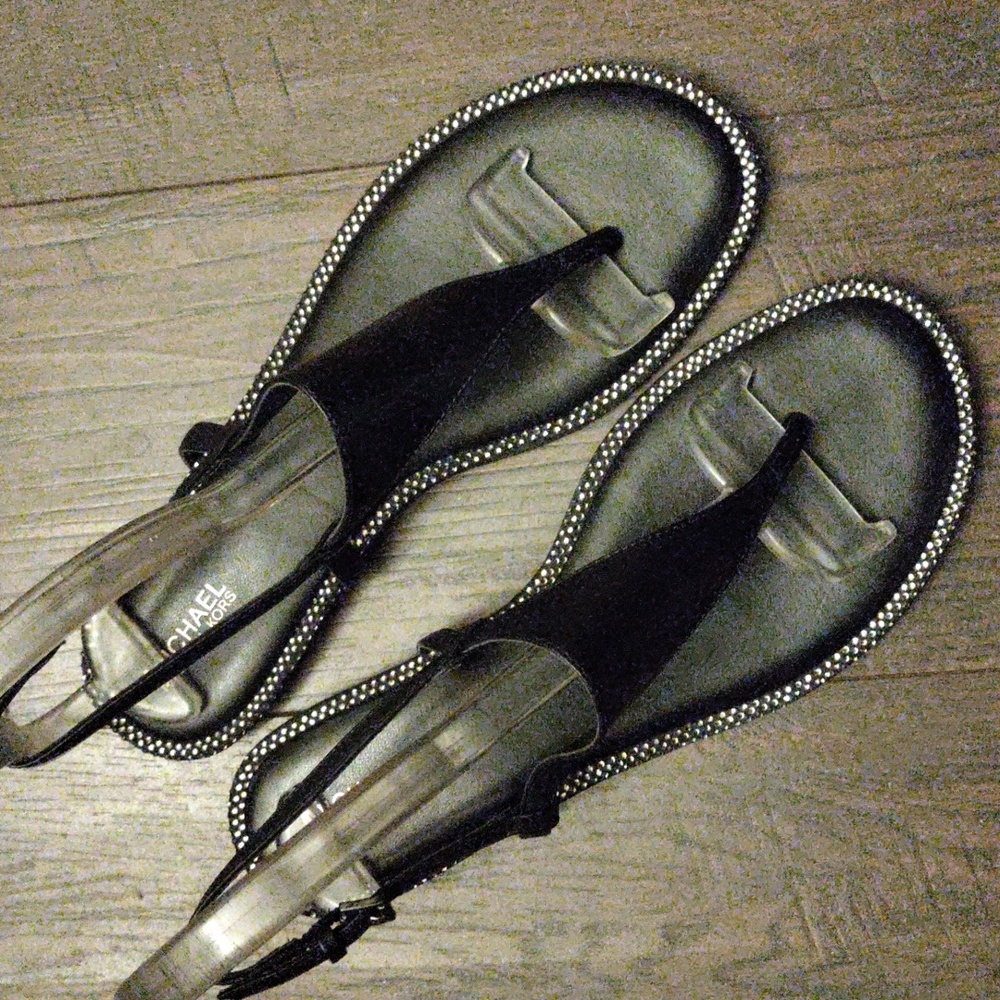 michael kors rhinestone shoes